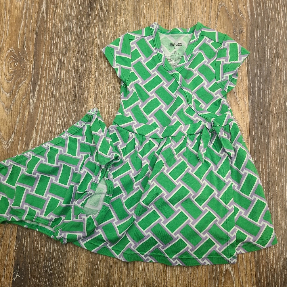 Diane Von Furstanberg Dress and Bottoms Set Toddlers Size 18mo